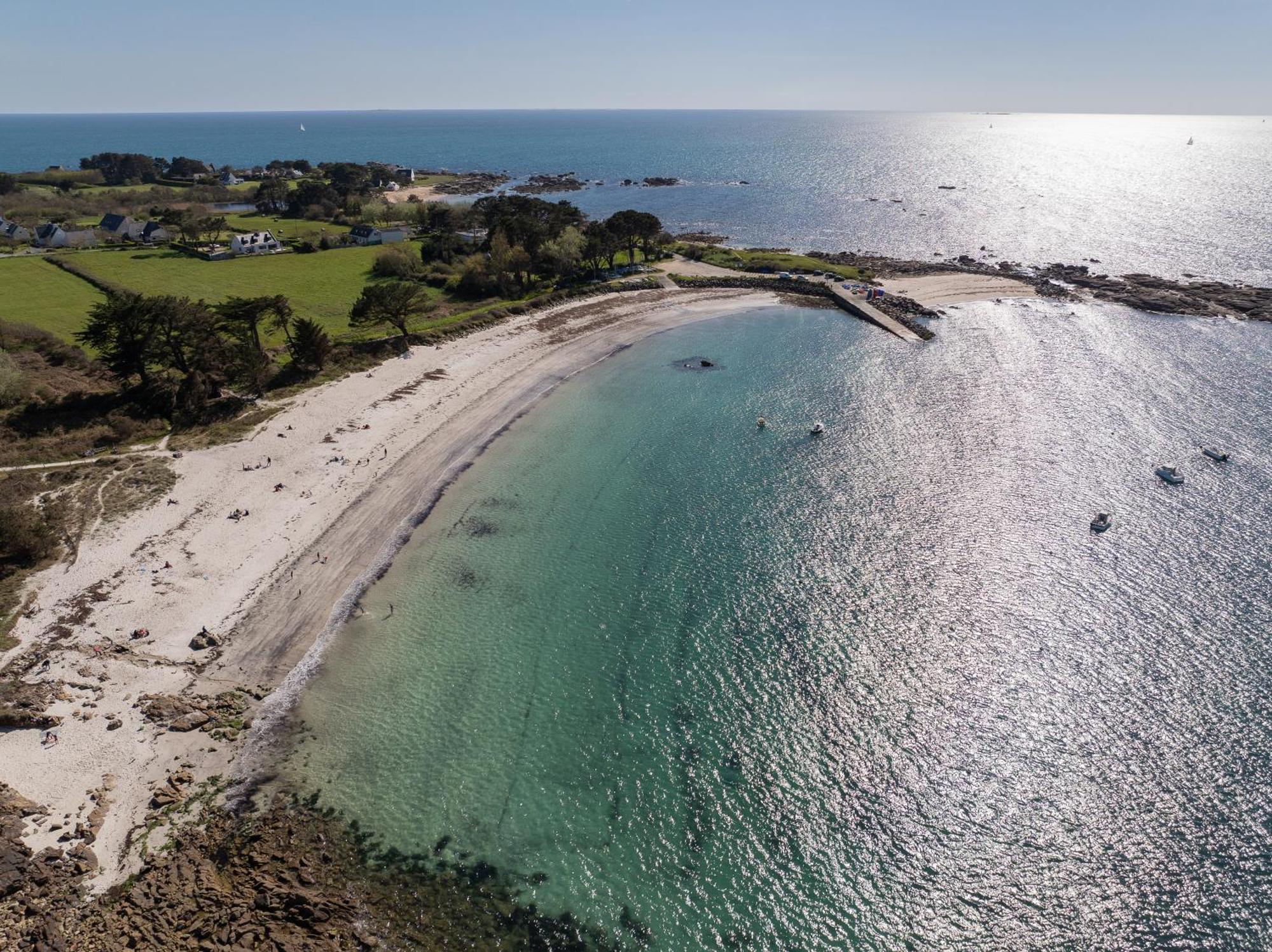 La Longere De La Plage Trégunc 外观 照片